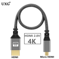 Cable Micro HDMI a HDTV 4K para GoPro y Raspberry Pi