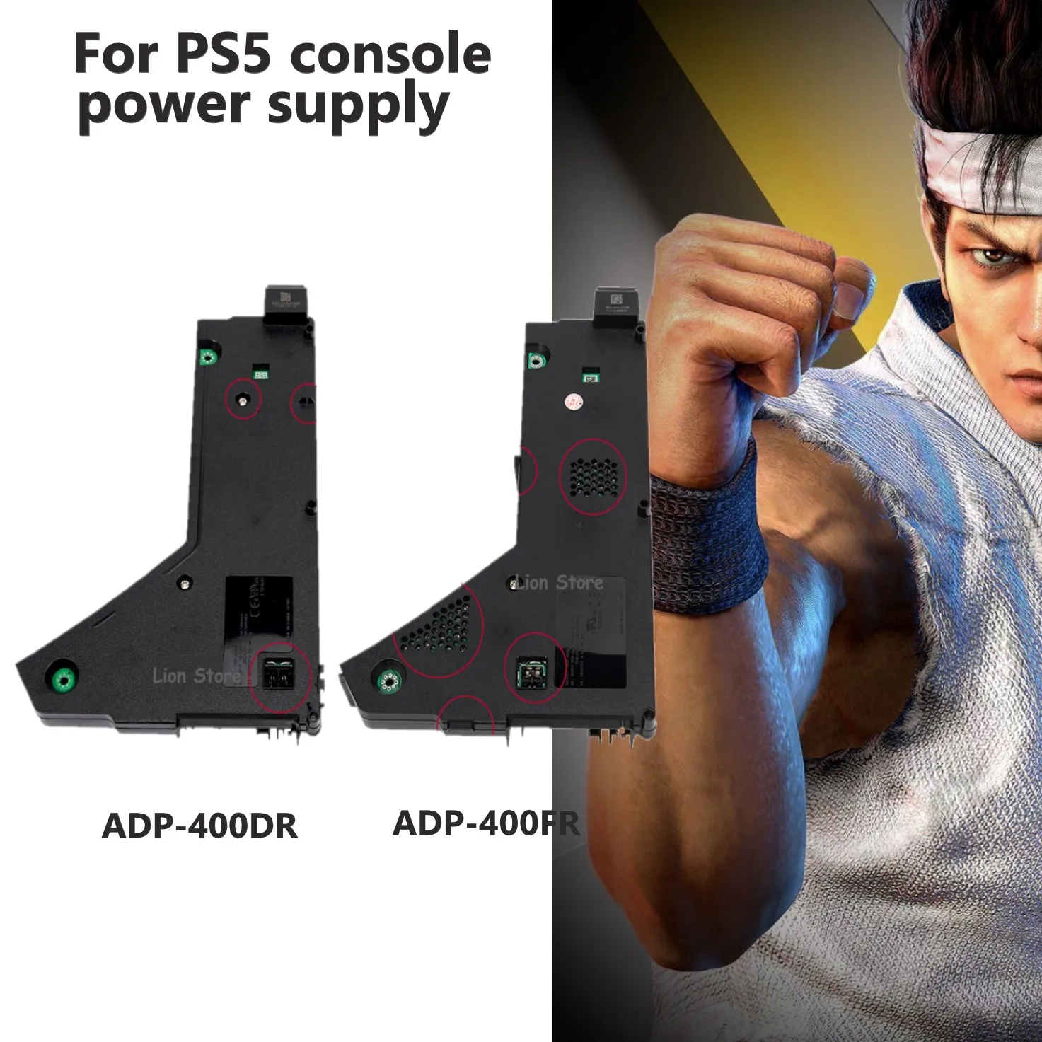 TMR PS5/para PS5 mainframe fuente de alimentación original ADP-400ER ADP-400FR XBOX fuente de alimentación incorporada Reparación y reemplazo - imagen 2