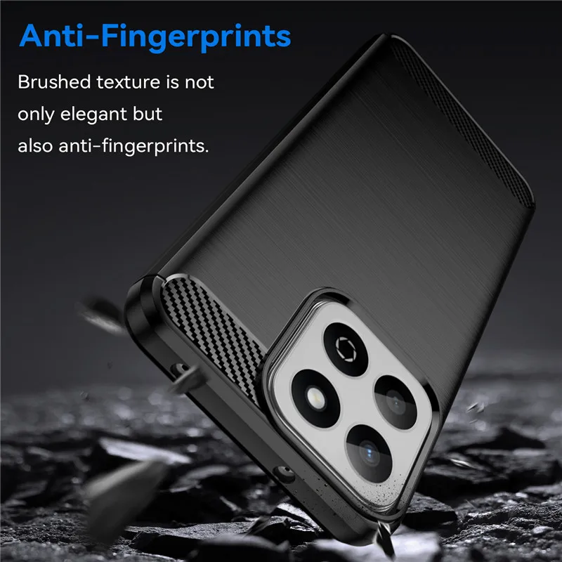 Para Honor 200 Funda inteligente Honor 200 Funda inteligente carcasas de parachoques de silicona suave Fundas protectoras para teléfono Honor 200 Funda inteligente - imagen 3