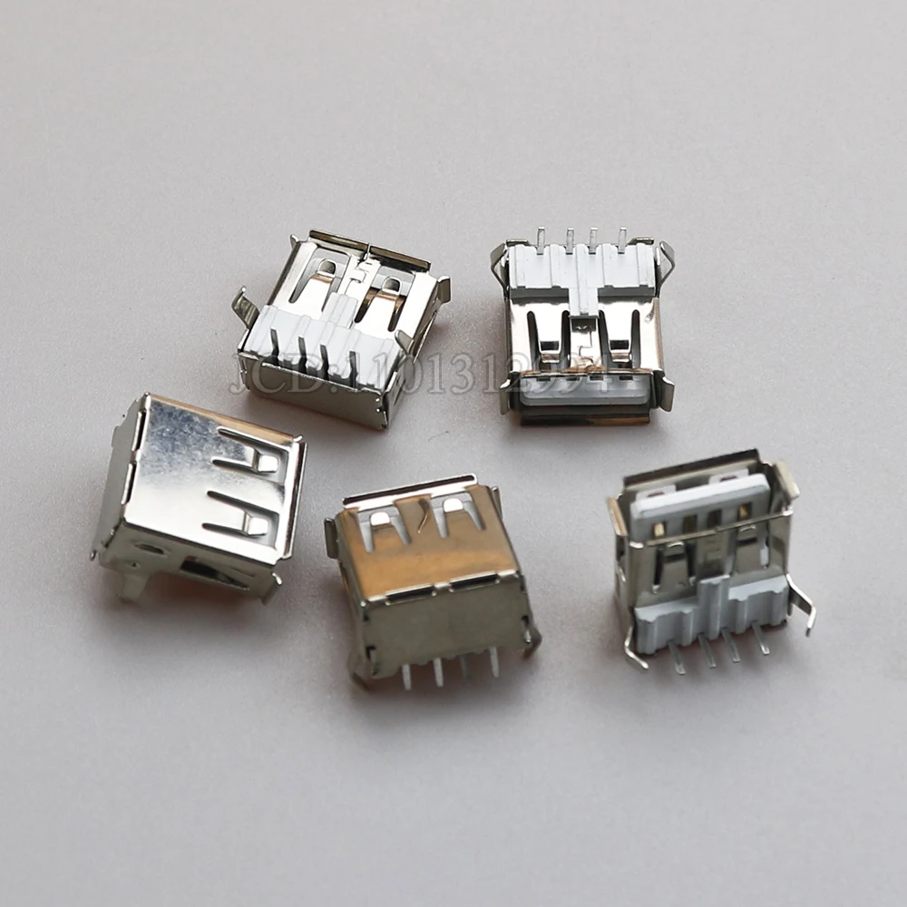 Conectores de soldadura hembra, puerto USB tipo A estándar, conector PCB, tipo 20 piezas, gran oferta, 10/USB-A - imagen 3