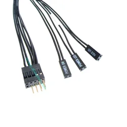 Extensión Panel Frontal PC: Cable Power SW y HDD LED 6P