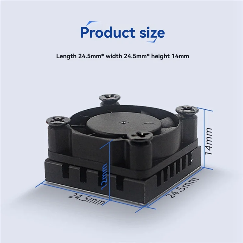 Kit de ventilador de refrigeración para Raspberry Pi 4B, con disipador de calor de aluminio y almohadilla de silicona, refrigeración mejorada para un rendimiento óptimo - imagen 4