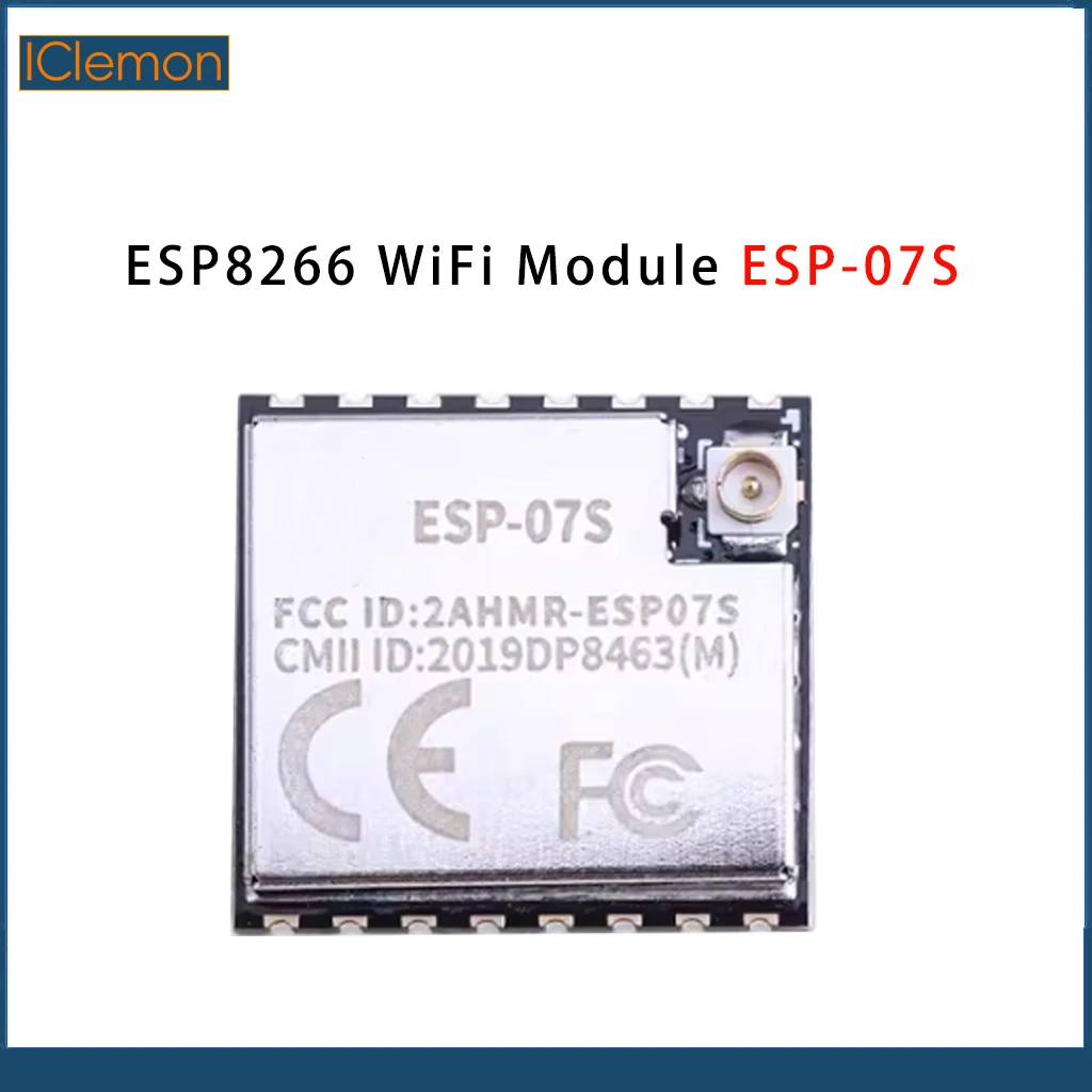 ESP-07S ESP8266 puerto serie a WIFI modelo Ai-WB2-07S WiFi Bluetooth BLE 2 en 1 módulo de comunicación electrónica inalámbrica