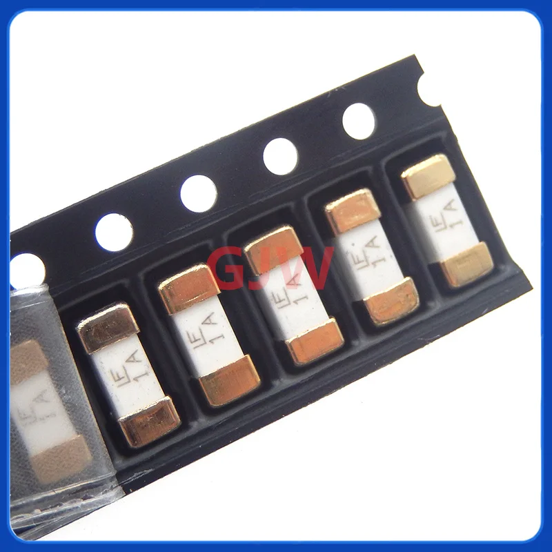 10 unids/lote oro 1808/2410/6125 SMD fusible de soplado rápido 0.5A 500mA 1A 2A 3A 4A 5A 6.3A 8A 10A 12A 15A 500MA 750MA ibuw fusible ultraarrápido