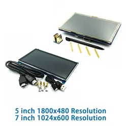 Raspberry Pi Pantalla HDMI LCD Táctil Capacitiva