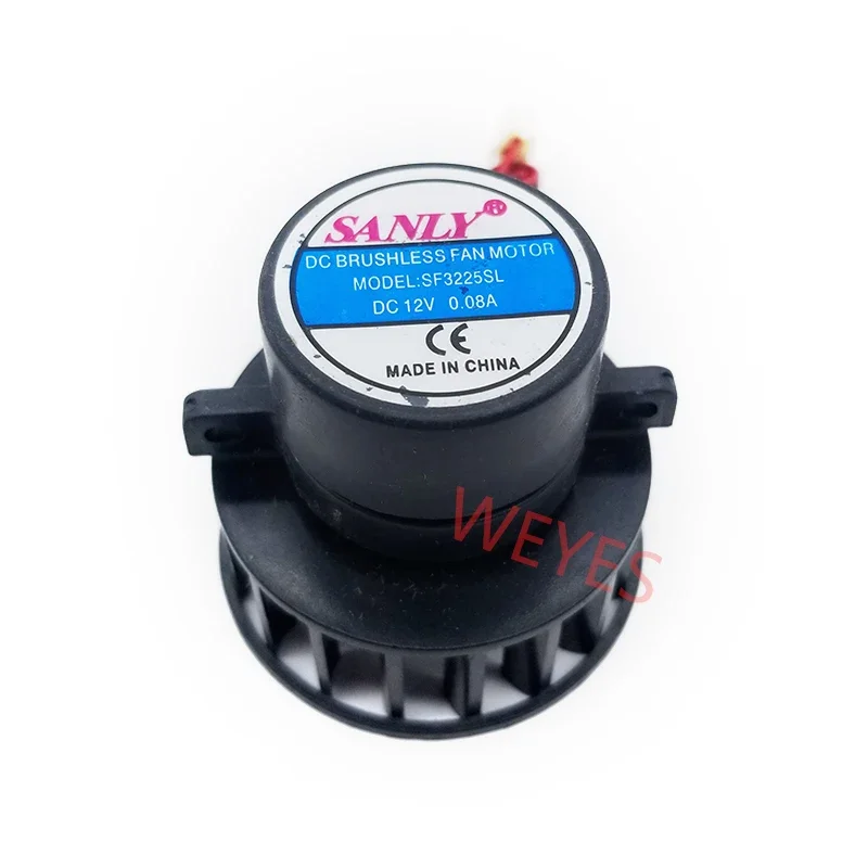 SANLY 초음파 가습기 냉각 선풍기, 2 와이어, SF3225SL, DC 12V, 0.08A