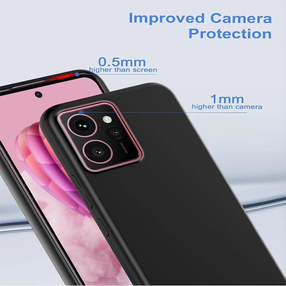 Funda a prueba de golpes con cojín de aire para HMD Skyline 5G TA-1600, funda trasera de silicona TPU transparente para HMD Skyline 5G TA-1600 - imagen 5