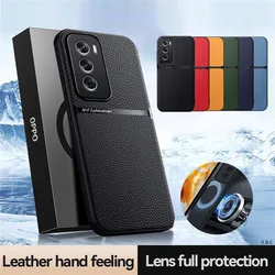 Funda magnética OPPO Reno 12 Pro 5G – Cuero resistente antigolpes