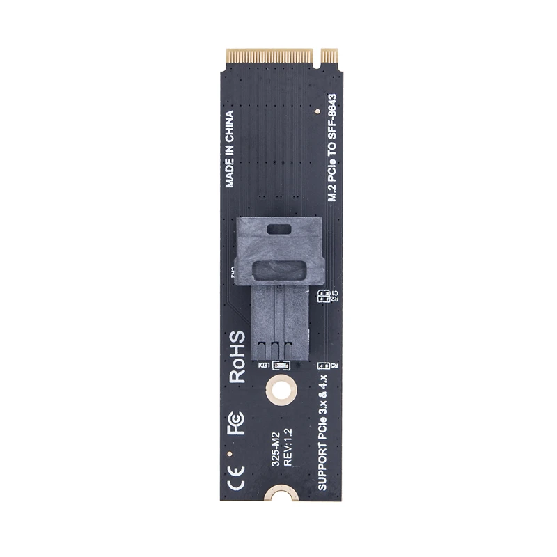 Convertidor NVME a U.2 SSD M.2 NVME M Key PCIe X4 a SFF-8643, placa elevadora de tarjeta de expansión adecuada para estaciones de trabajo de servidor y escritorio - imagen 4