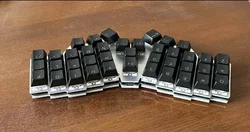 Teclado mecánico Corne intercambio en caliente QMK VIA interruptor rojo