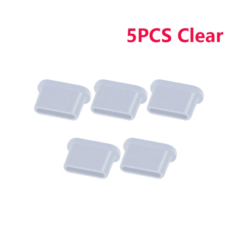 5pcs clear