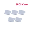 5pcs clear