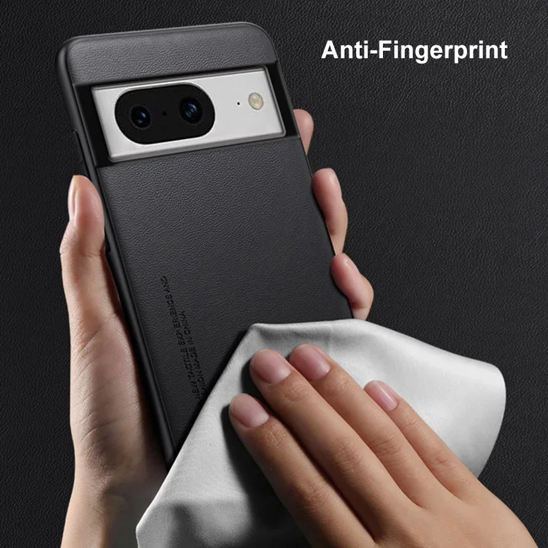Funda de teléfono con protección de silicona para Google Pixel 6A 7A 6 7 Pro Pixel6 A, Funda de cuero PU de lujo para Google Pixel 8 Pro 8Pro - imagen 5
