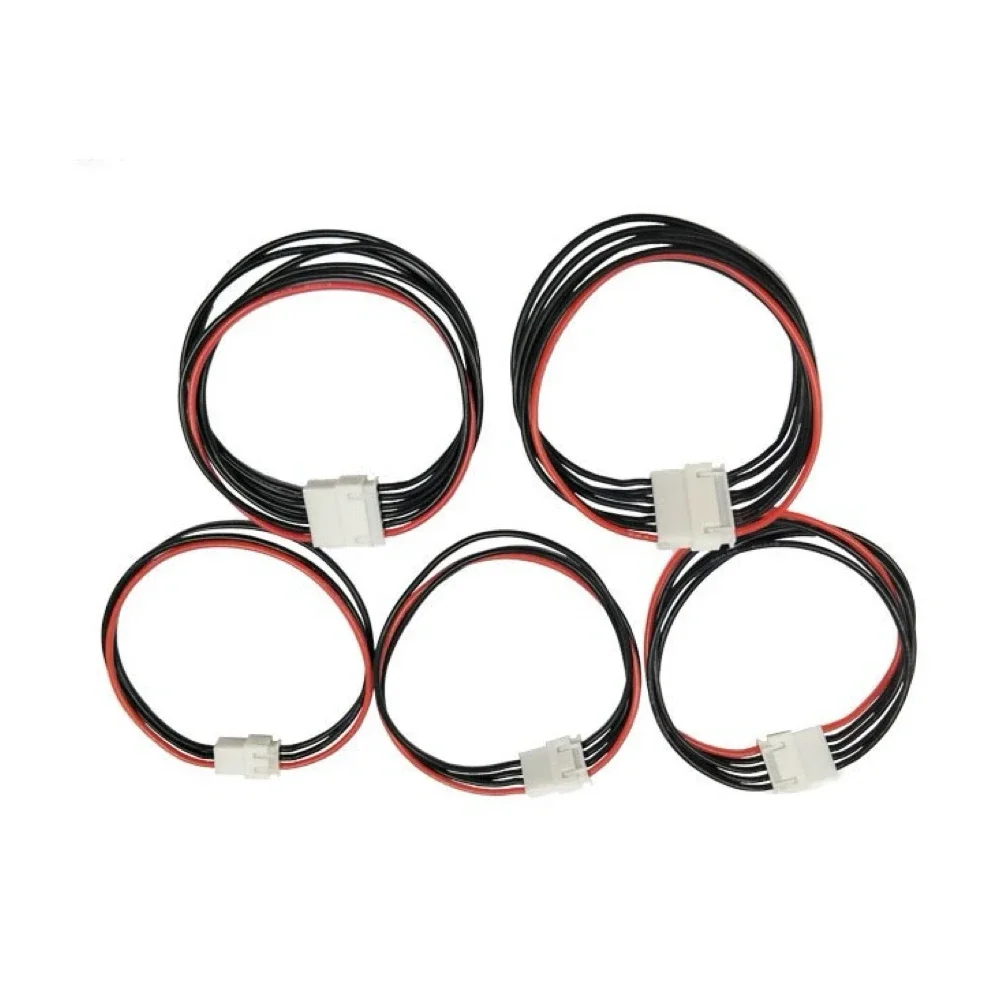 JST-XH2.54 modelo de avión, batería de litio, enchufe de carga equilibrado, 2S, 3S, 4S, 6S, 7S, 8S, cable de extensión de carga de 10/20/30CM, 22AWG - imagen 3