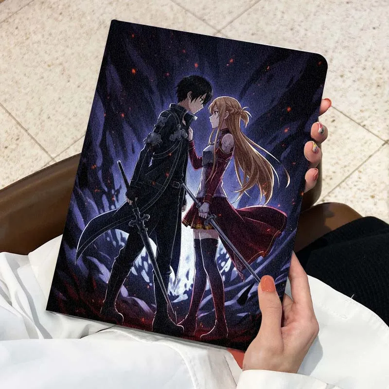 Anime Yuuki Asuna para Lenovo Xiaoxin Pad Pro Tab M10 K10 Plus 3.a generación Y700 11 11,2 11,5 12,7 8,8 pulgadas funda para tableta - imagen 4