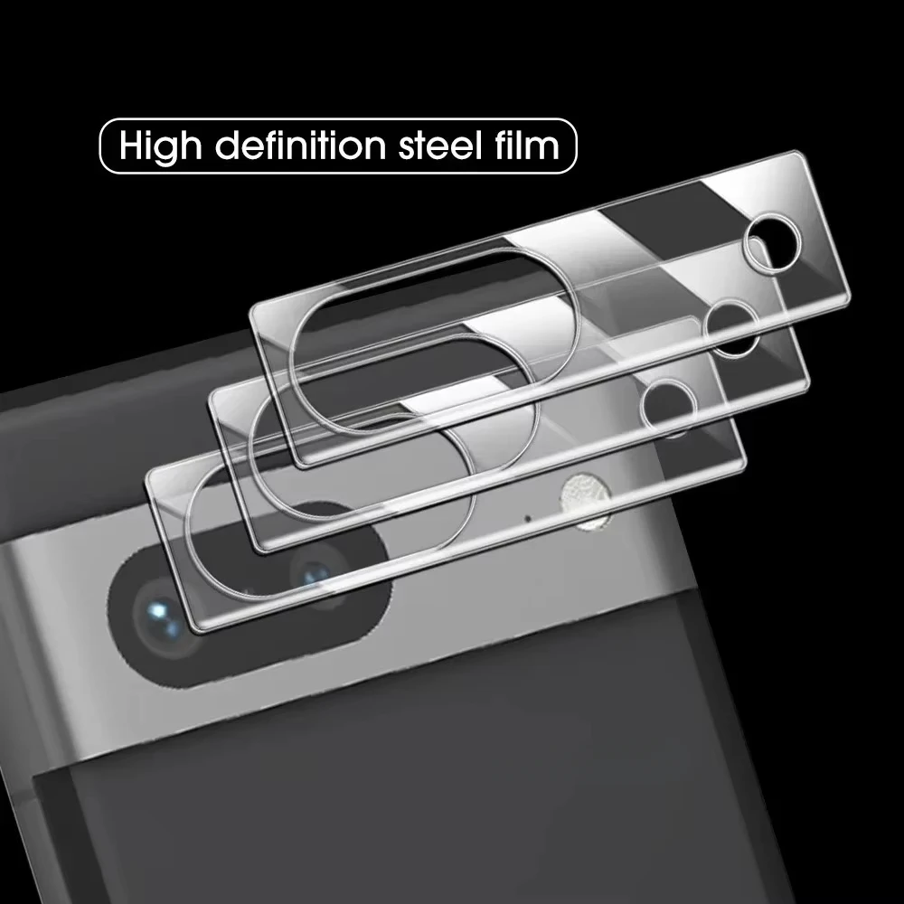 6In1 Gehärtet Für Google Pixel 8 8Pro 7 7A 6A Screen Protector Objektiv Kamera Abdeckung Film Pixel 7 Pixel 6a Pixel 8 Premium Glas - imagen 5