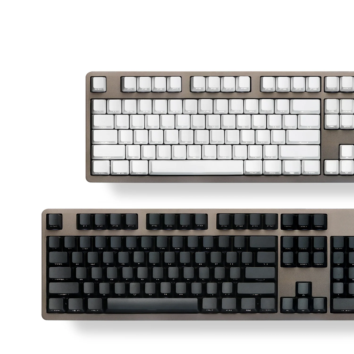 Teclas PBT OEM, perfil de doble disparo, impresión lateral, retroiluminación a través de 68, 87, 96, 980, 100, 104, negro, blanco, Teclado mecánico MX 8,0 - imagen 3