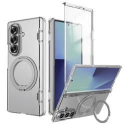 Funda Samsung Galaxy Z Fold 7 compatible MagSafe con anillo giratorio