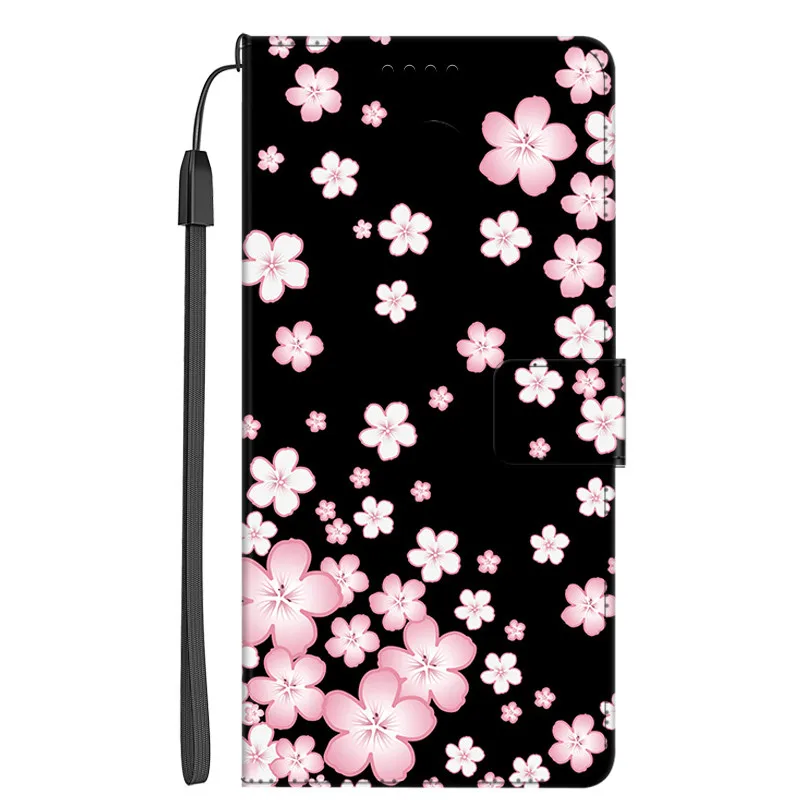 Funda de cuero con tapa para Infinix Note 30 5G 4G, funda de teléfono con billetera para Infinix Note 30 Vip Note30 Pro, Fundas de libro con soporte de flores - imagen 5