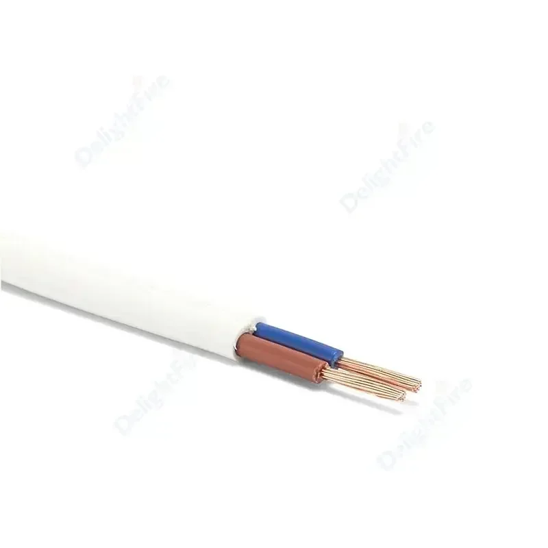 Cable de alimentación Flexible VDE RVV de 0,75 mm2, Cable forrado de PVC de cobre puro de 2 núcleos para iluminación de tira LED, cable de alimentación para coche, proyecto DIY - imagen 3
