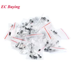160 unids/set Kit de transistores TO-92 S9011 S9012 S9013 S9014 S9015 S9018 A1015 C1815 A42 A92 5401 5551 S8050 S8550 2N3906 2N3904
