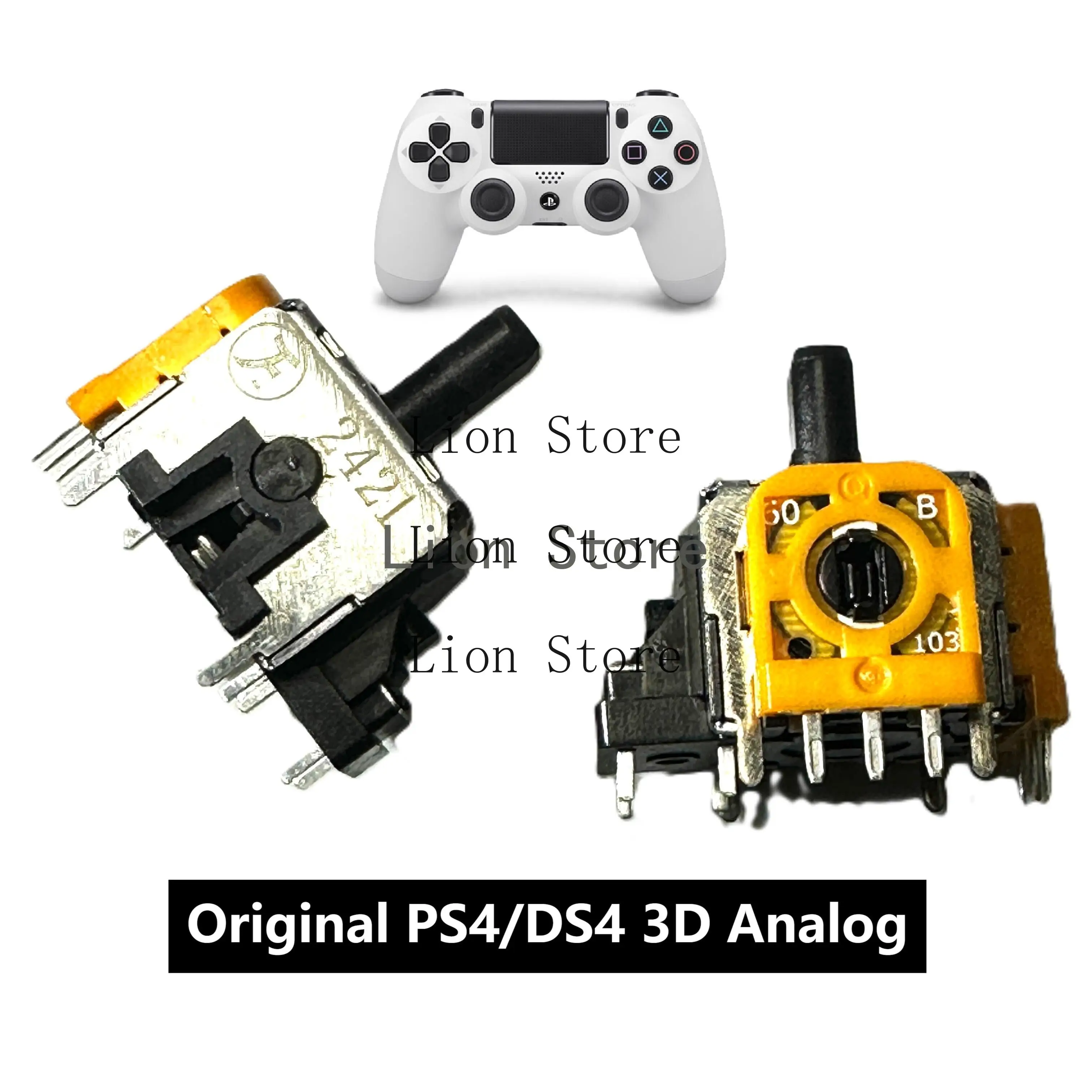 50 unids/lote para PS4 DS4 PS5 DualSense 3D Joystick analógico potenciómetro Original reparación y reemplazo