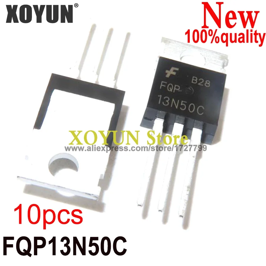 (10 piezas) 100% nuevo FQP13N50C 13N50C 13N50 TO-220
