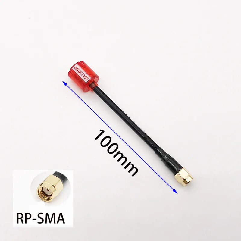 100mm RPSMA red