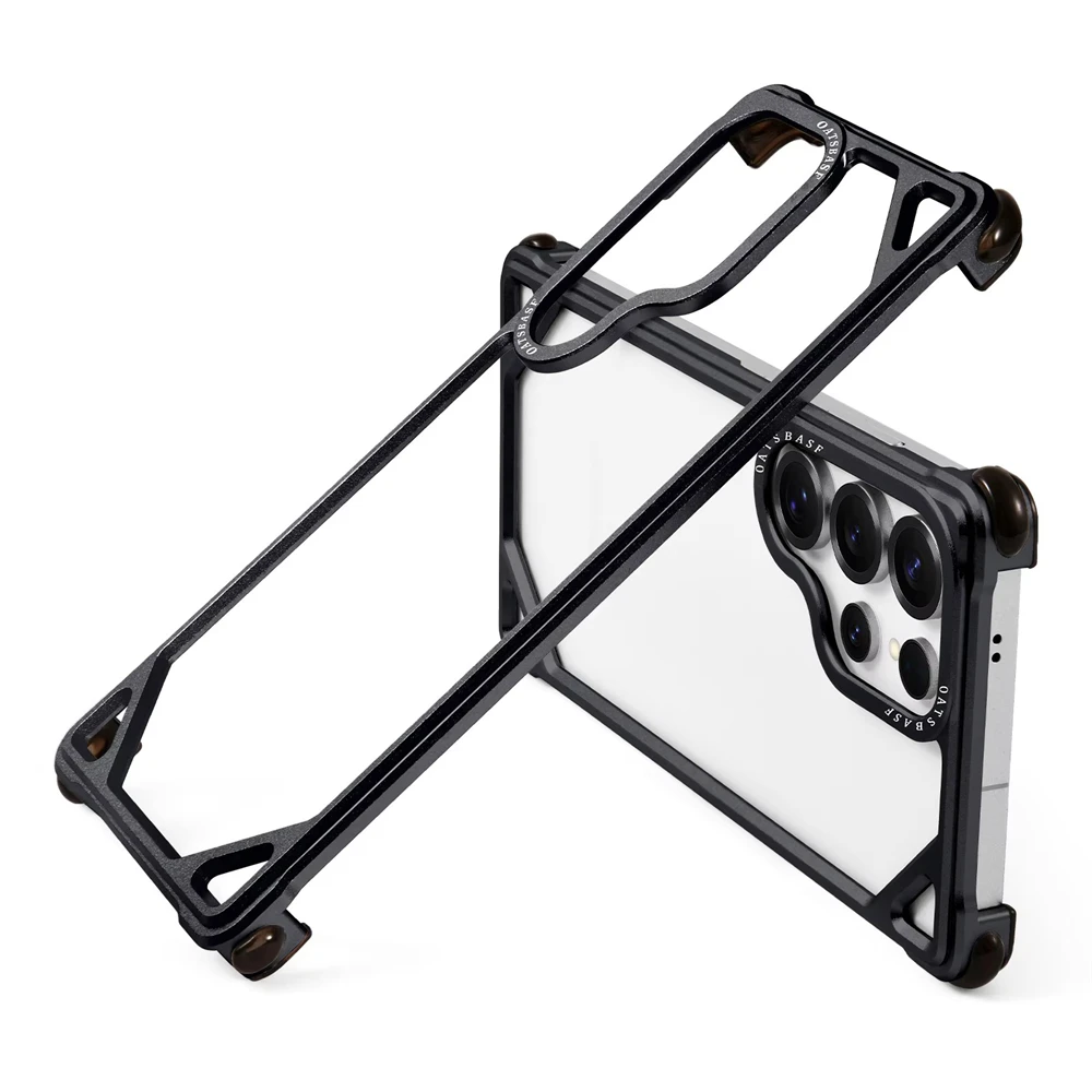 Funda de teléfono con marco de Metal para Samsung Galaxy S25 Ultra, aleación de aluminio de aviación, armadura de disipación de calor sin marco, cubierta a prueba de golpes - imagen 4