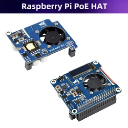 Raspberry Pi PoE HAT 3B+ 4B - GPIO Power Over Ethernet con Refrigeración