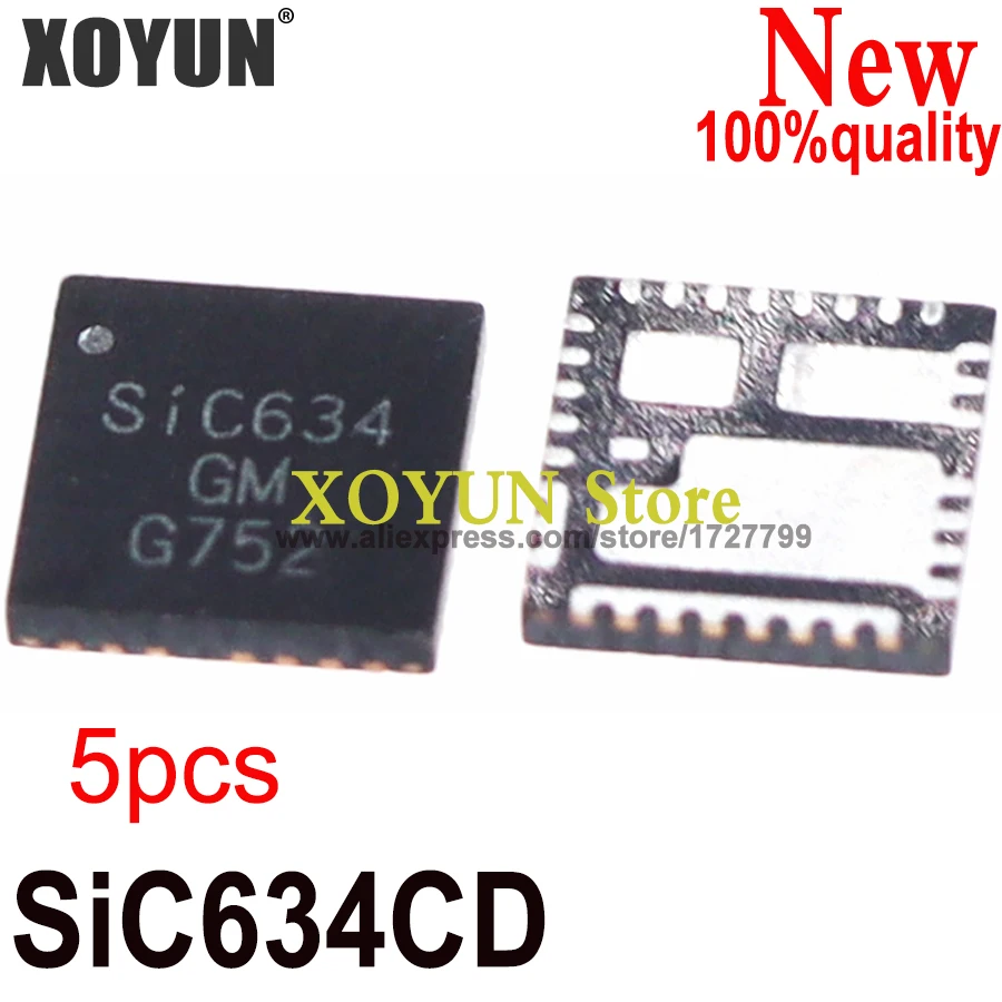 1-2 piezas 100% nuevo SiC634 SiC634CD SiC634CD-T1-GE3 QFN