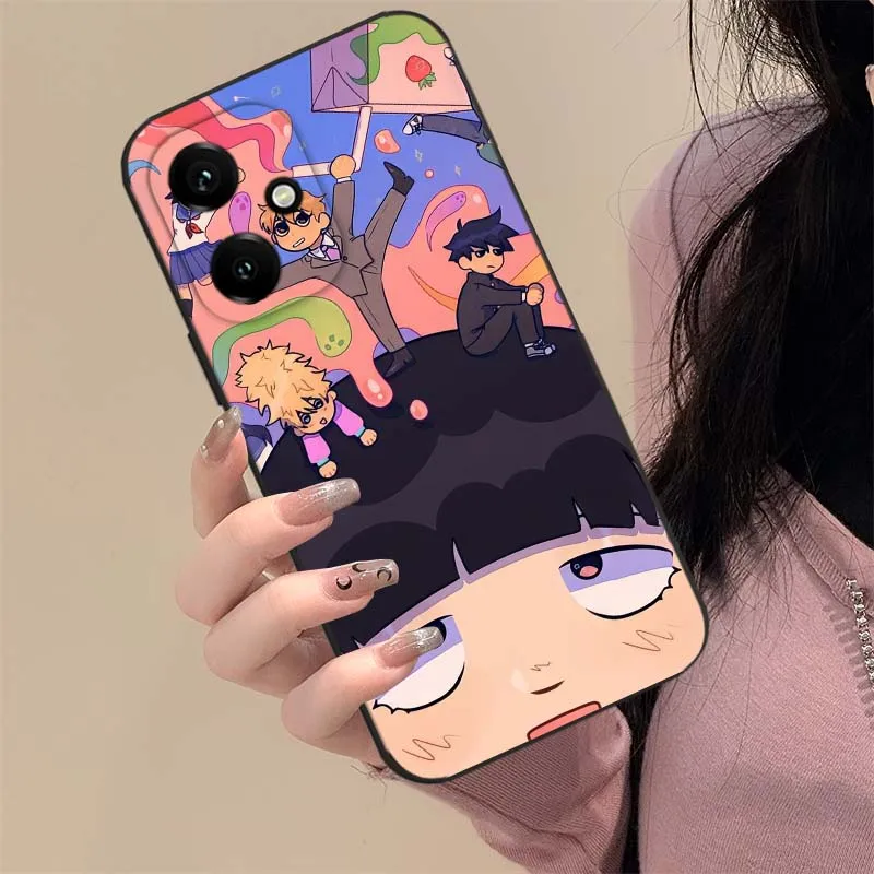 Funda de Anime Mob Psycho 100 para Honor Play 5T 50 4T 40 5 4 3 30 20 Magic7 Magic6 Magic5 Lite Pro Plus Youth 5G - imagen 4