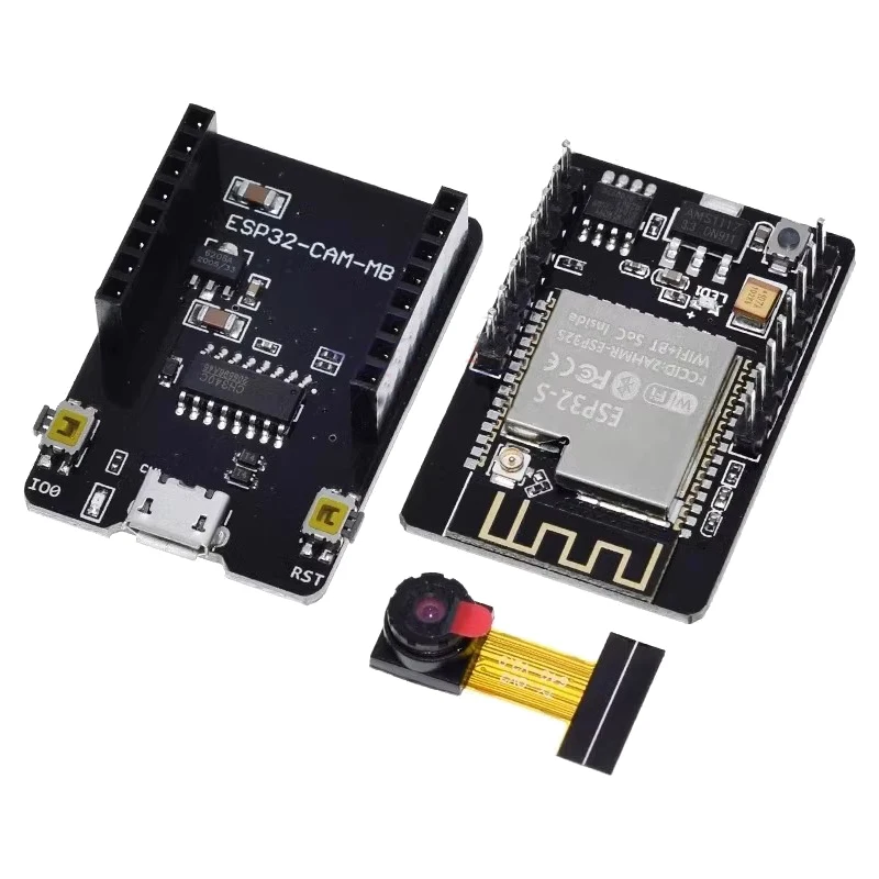 Placa de desarrollo ESP32-CAM MICRO USB, serie ESP32 A WiFi, cámara ESP32, CH340, CH340G, 5V, Bluetooth + OV2640 - imagen 3