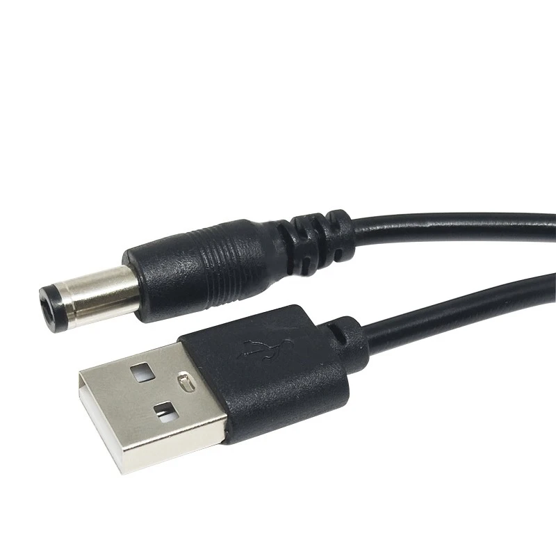 Cable de carga USB a CC 5,5*2,1mm/5,5*2,5 cable de alimentación con núcleo de cobre cable de conversión DC005 cable de carga de 5V CC - imagen 5