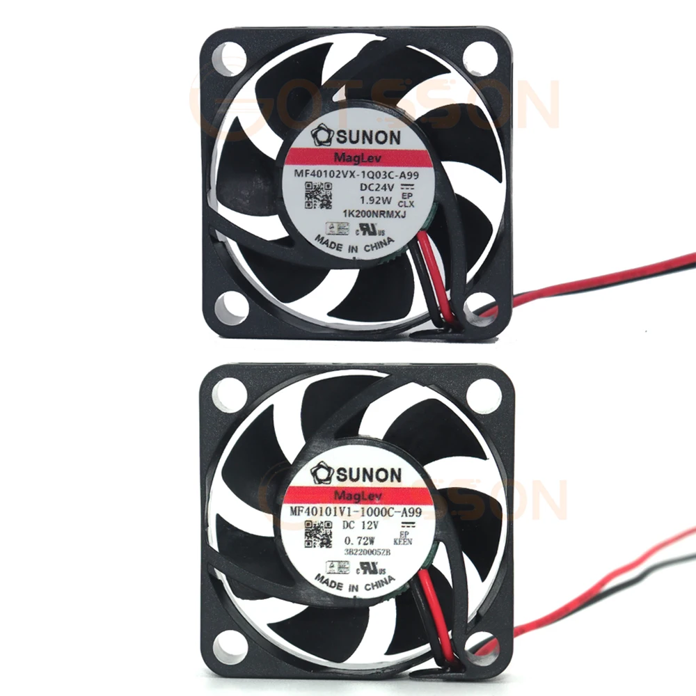 Sunon-rodamiento de suspensión magnético de refrigeración para impresora 3D, extrusora de refrigeración de ventilador Hotend BLV MGN Cube Ender 3, 4010, 12V/24V, nuevo