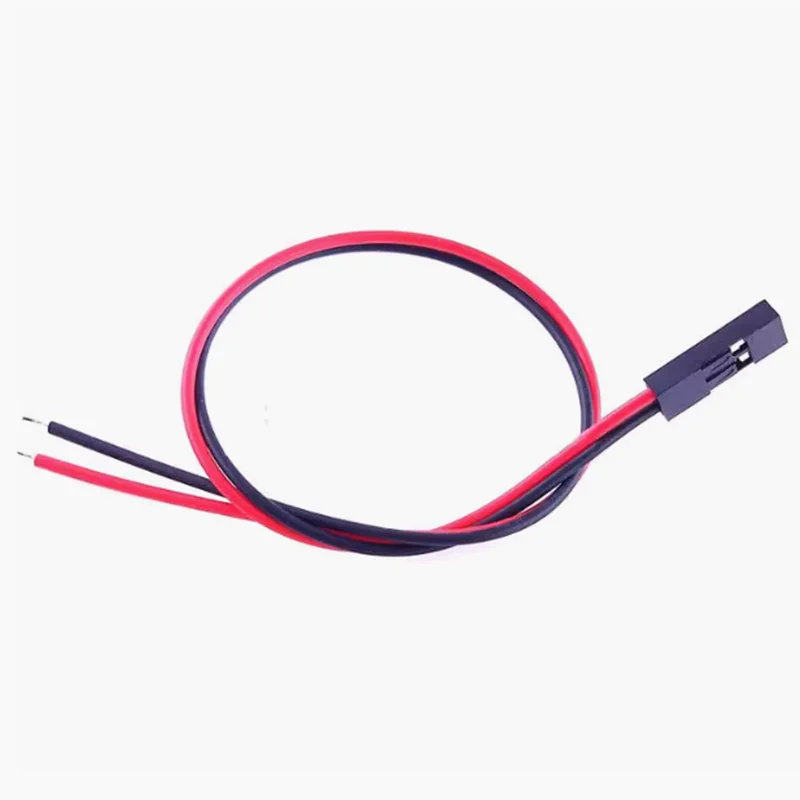 20 unids/lote Cable Dupont de 2 pines Cable conector de puente hembra de 2 pines 2P 10cm/20cm/30cm de longitud para impresora 3D - imagen 4