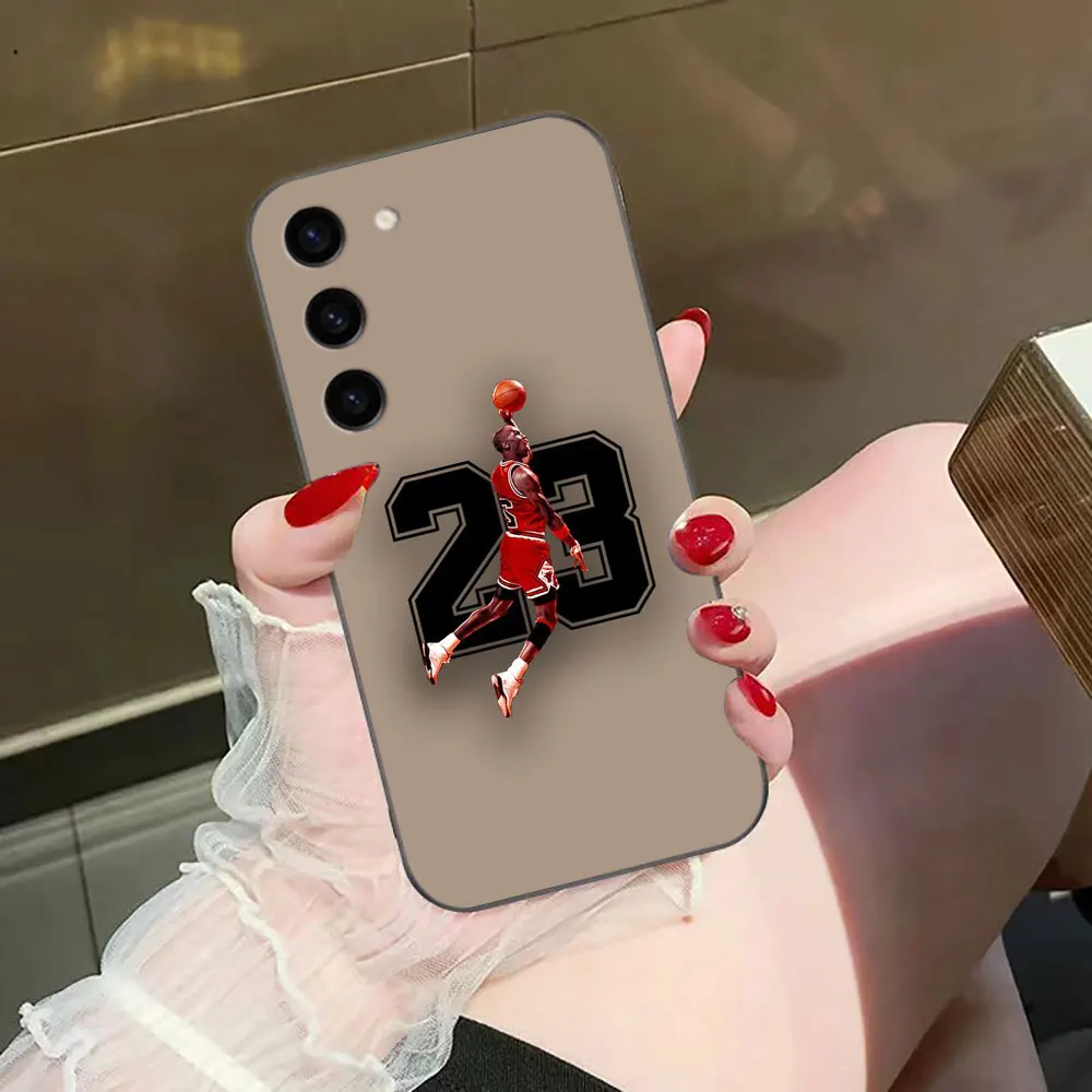 Reproductor de baloncesto 23 Funda de teléfono para Samsung Galaxy S25 S24 S23 S22 S21 S20 FE S10 S9 PLUS ULTRA TPU Funda Capa Shell - imagen 3