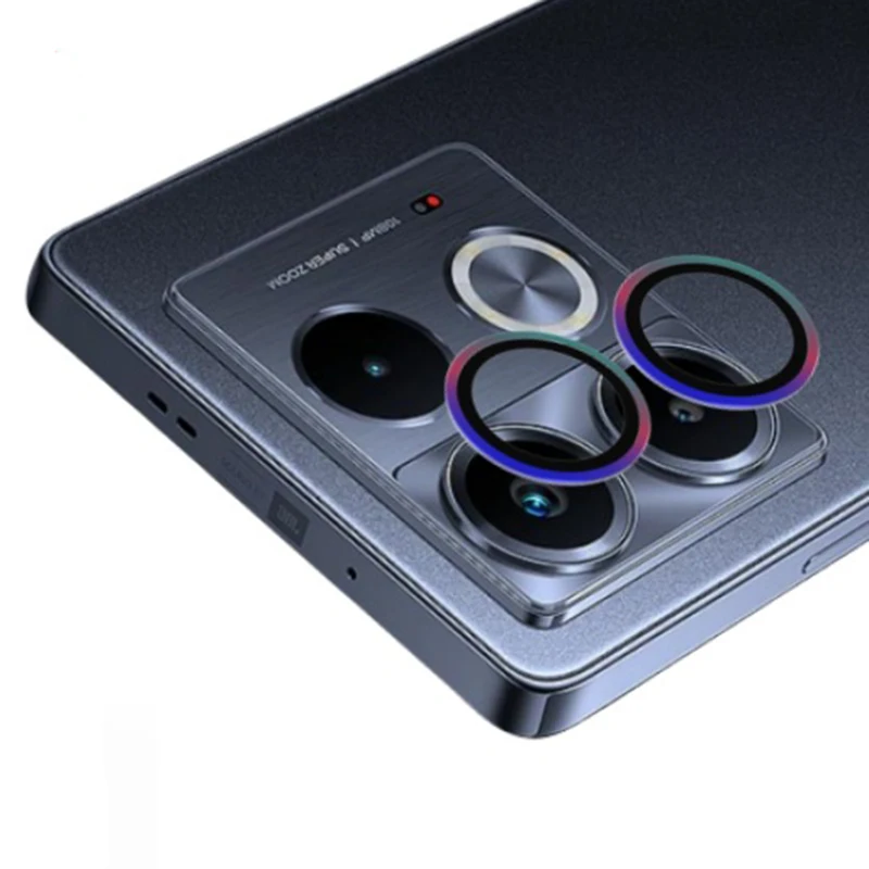 1 Juego de película protectora de lente para Infinix Note 40 4G 5G, protectores de cámara con anillo de Metal para lente de cristal Infinix Note40 - imagen 4