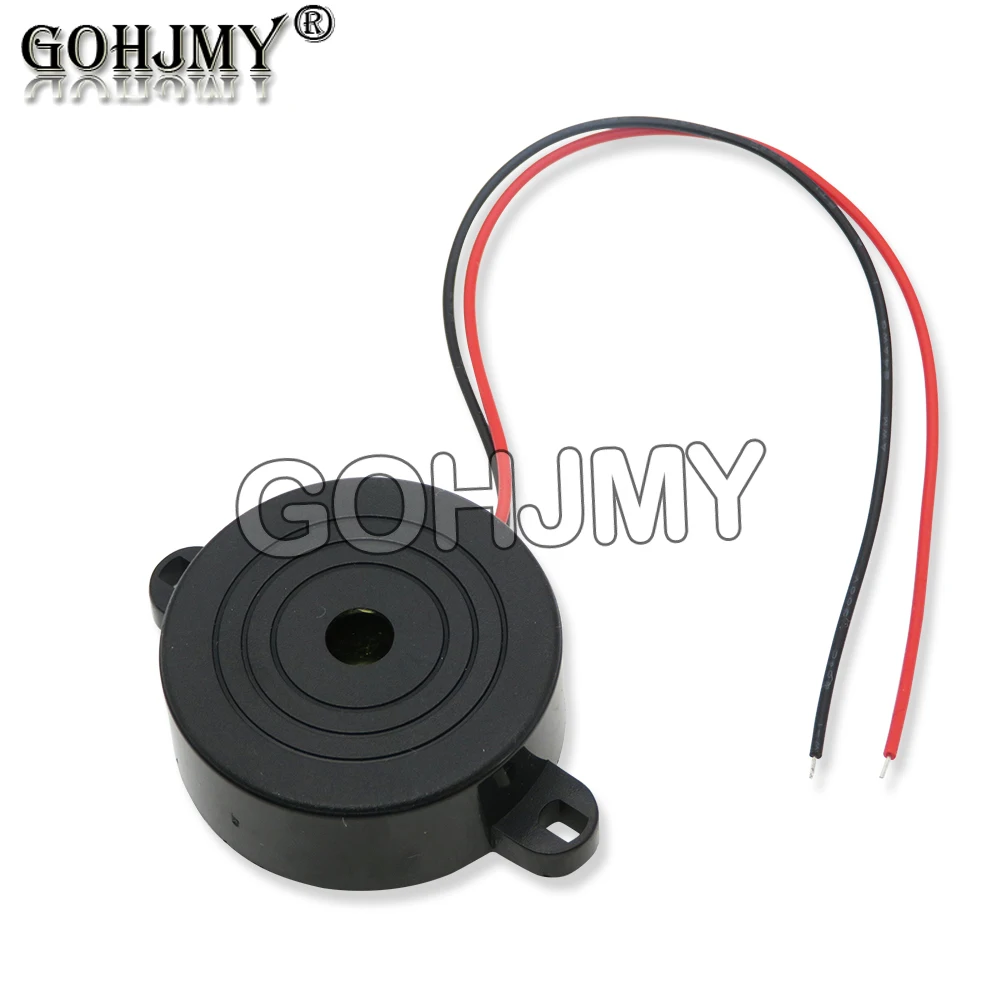 Bocina de alarma de zumbador SHD4216 de 1 piezas, Conector de dispositivo antirrobo de sonda activa de 12V, alarma de alto decibelio