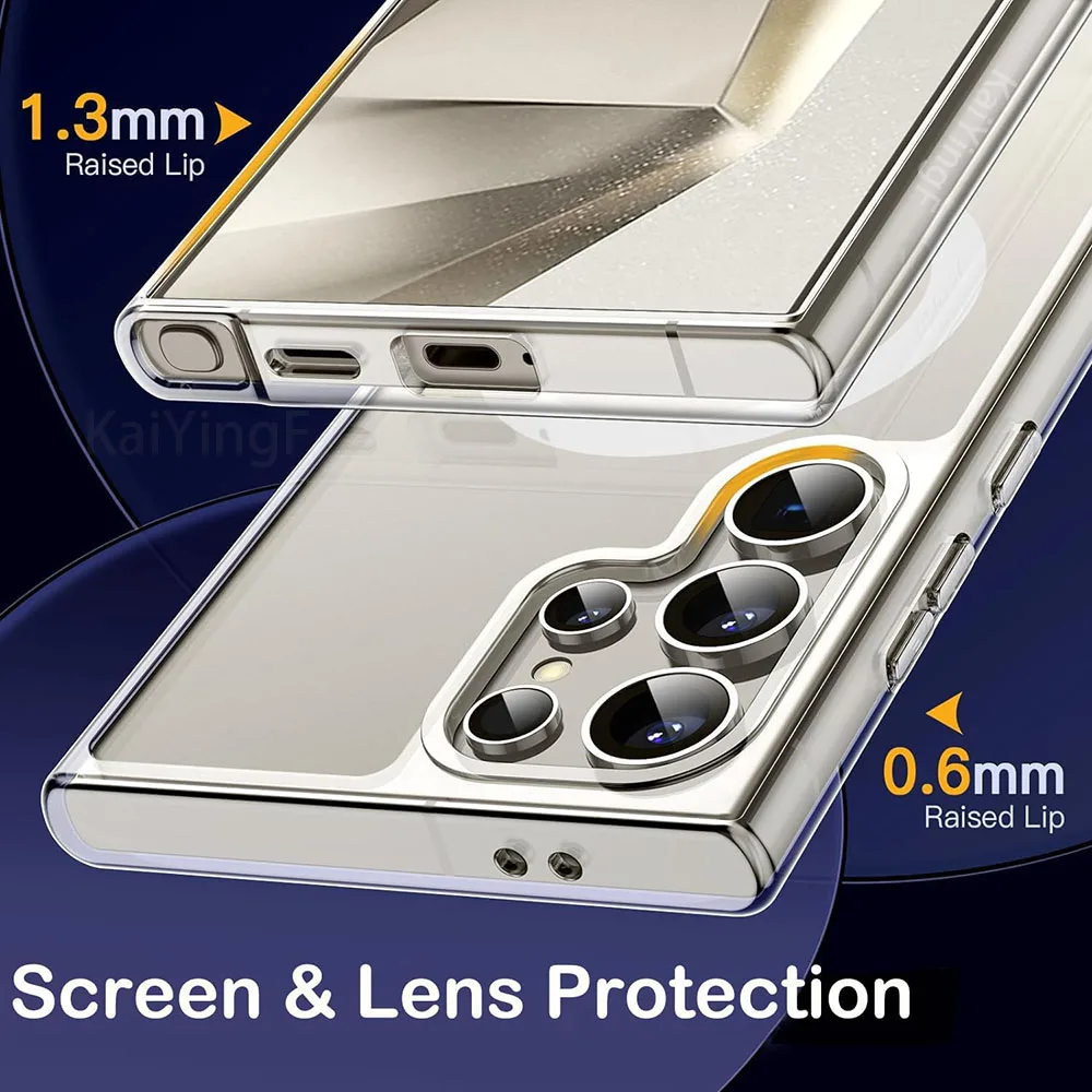 Funda MagSafe Transparente Samsung Galaxy S25/S24/S23FE/S22/S21 Antigolpe - imagen 4