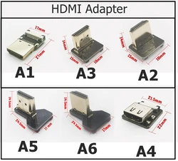 Adaptador Micro HDMI FPV de Ángulo Recto para Cámara