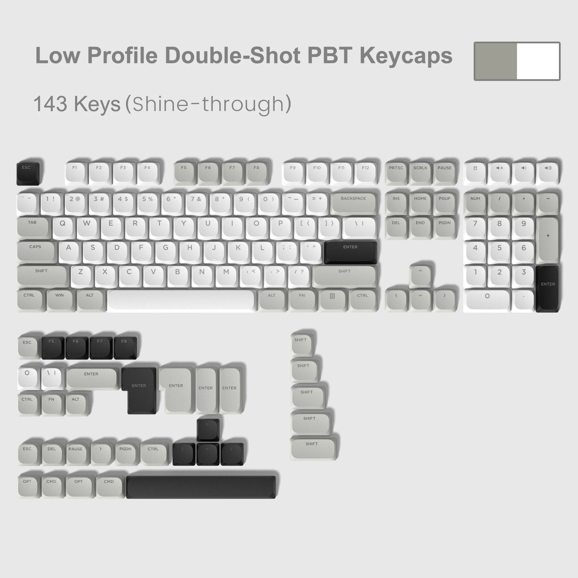 143 Normcore backlit