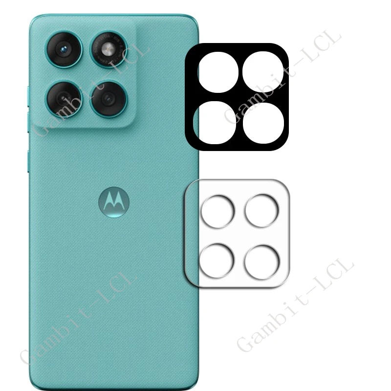 Lente de cámara 3D 9H HD para Motorola Edge 60 Fusion vidrio templado en Edge60Fusion 60Fusion 6,67 "película protectora de pantalla trasera - imagen 2
