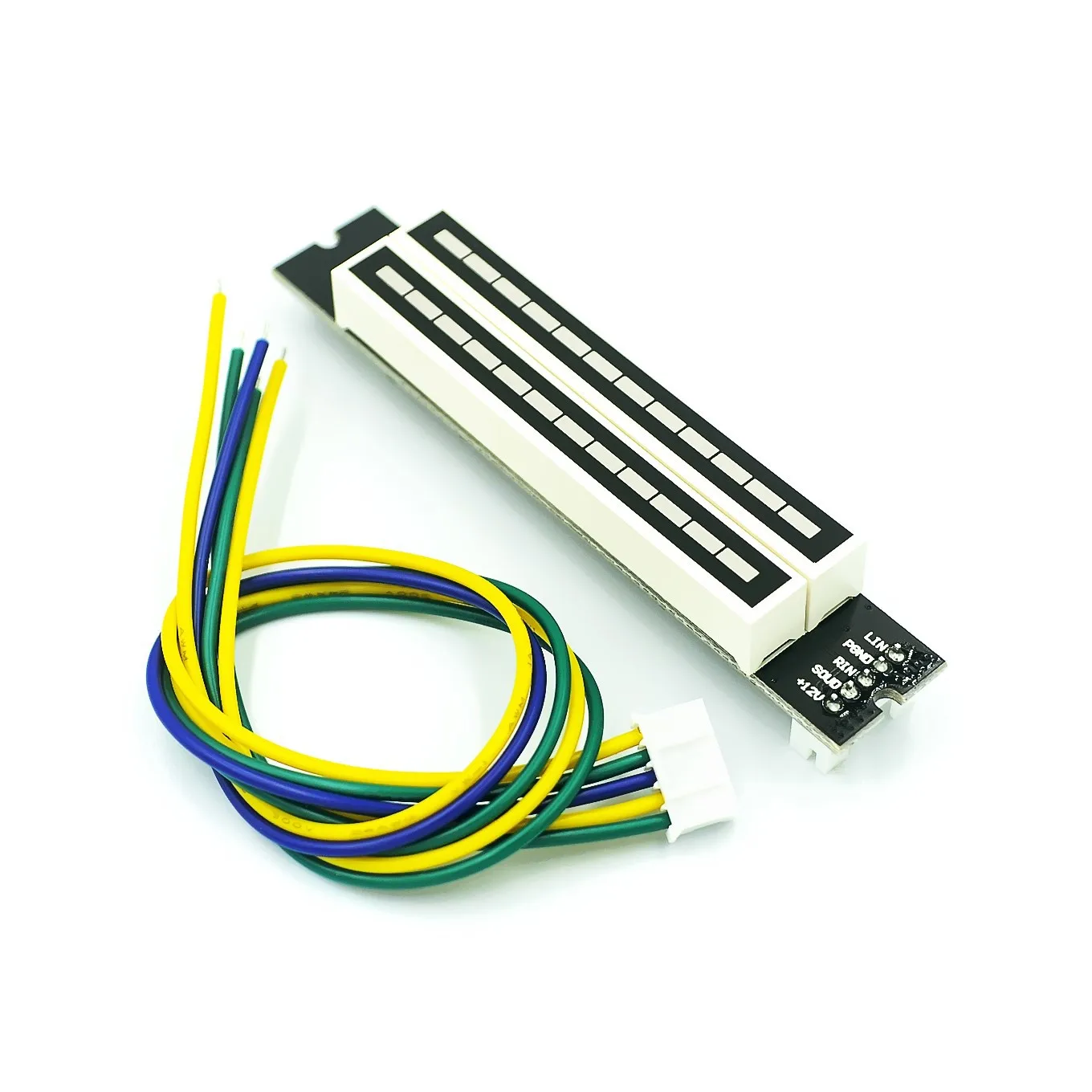 Mini indicador doble de 12 niveles, medidor de VU, placa amplificadora estéreo, placa de velocidad de luz ajustable con modo AGC, KITS Diy