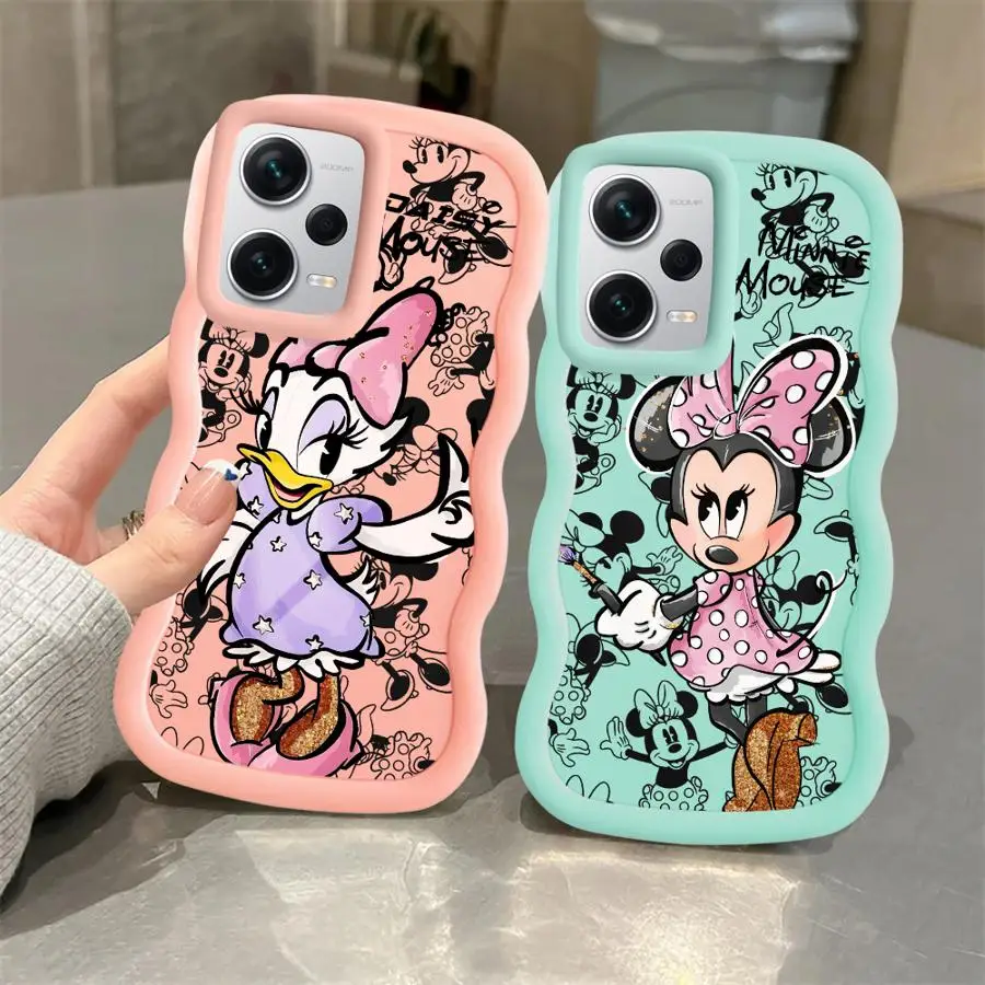 Funda de teléfono suave para Xiaomi Redmi A1 A2 Plus 10C 10A 13C A3 12C 9C 8 A5 14C Disney Minnie Mouse Daisy - imagen 2