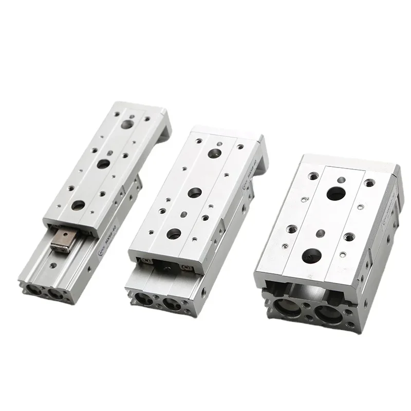 MXS8 Mesa deslizante de aire Tipo SMC Cilindro neumático Riel deslizante Cilindro de aire MXS8-10 MXS8-20 MXS8-30 MXS8-40 MXS8-50