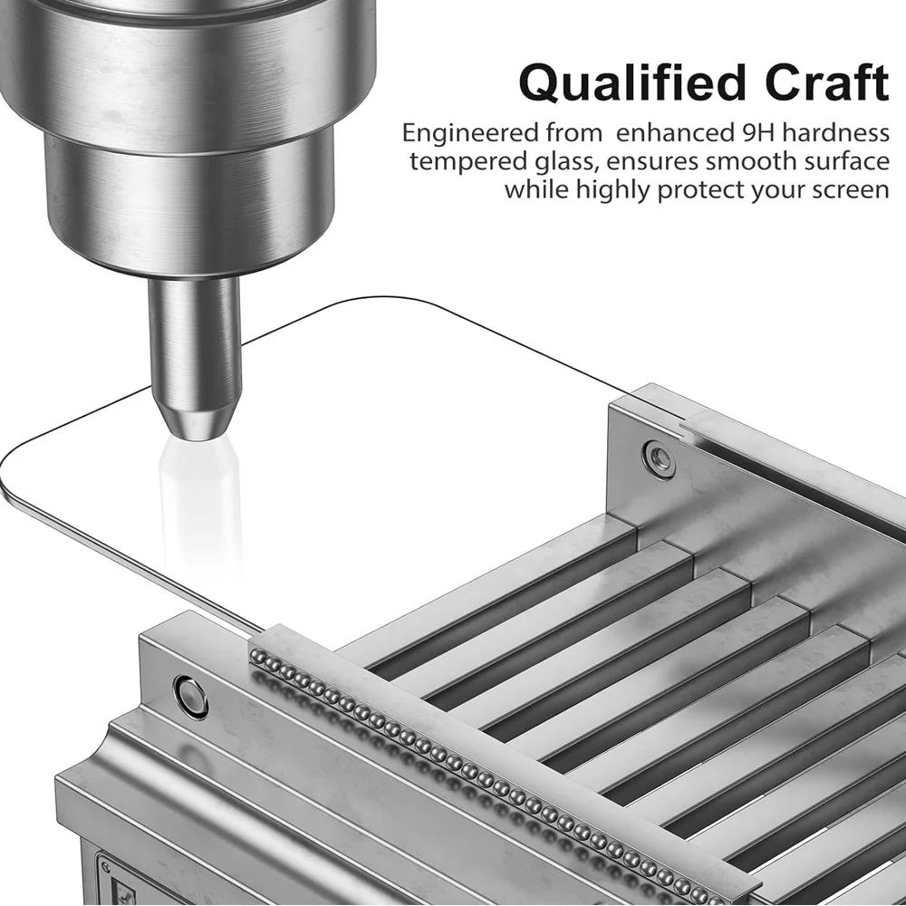 HD Película de teléfono para iPhone 17 16 15 14 Pro Max Protector de pantalla de vidrio iPhone 13 Mini 12 11 Pro cristal templado iPhone 16 Plus Película de lente de cámara For iPhone 16 Pro Max Glass - imagen 3