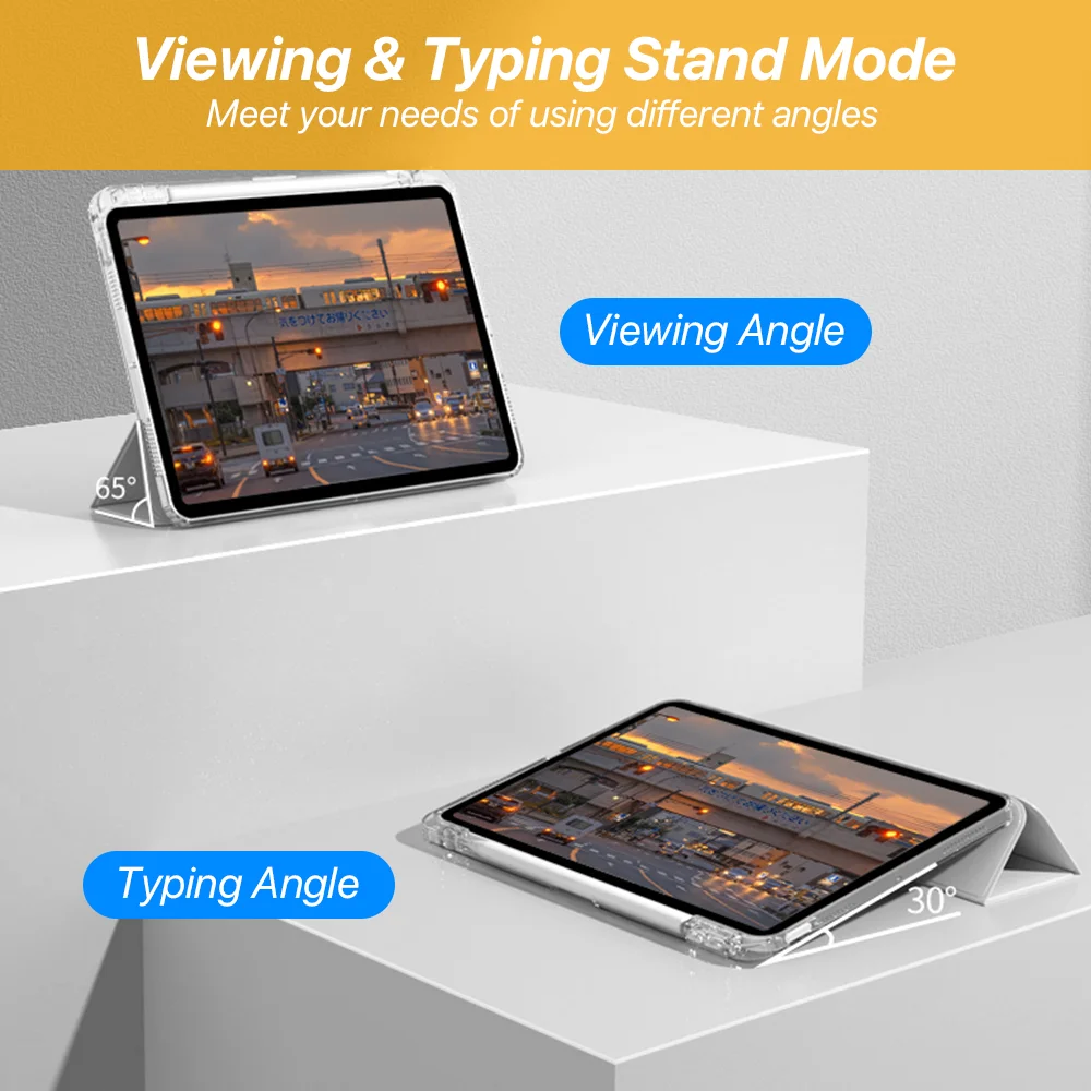 Para iPad funda para iPad 10 10. a generación 2024 Pro 13 12,9 11 3. ° Air 11 "13" 4 5 10,9 iPad 10,2 7th 8th 9th 9,7 5th 6th - imagen 4