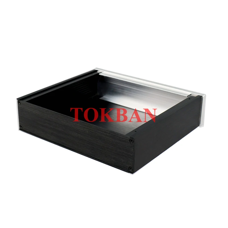 Tokban Audio 2205B 220*52*191/226mm todo de aluminio preamplificador HIFI chasis carcasa decodificador de bricolaje DAC carcasa de amplificador de auriculares - imagen 4