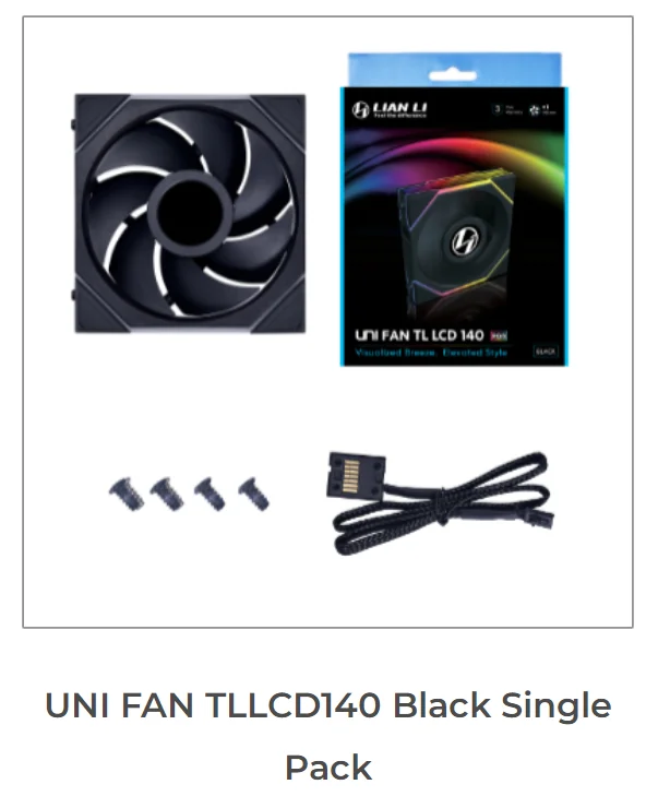 LCD TL140 black 1PCS